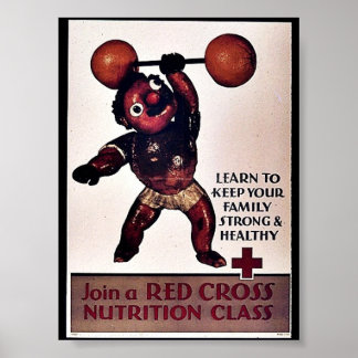 Teilnahme an der Red Cross Nutrition Class Poster