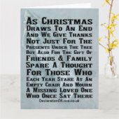 Teilnahme an einem leeren Stuhl Karte (Gelbe Blume)