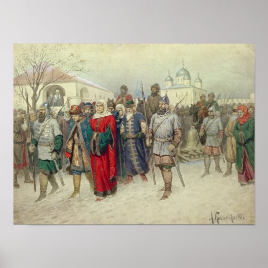 Teilnahme an Great Novgorod Poster (Vorne)