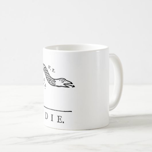 Teilnahme oder Die der Kaffee-Tasse Kaffeetasse (VorderseiteRechts)