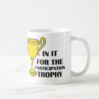 Teilnahme-Trophäe-Tasse