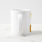 Teilnahme-Trophäedruck auf riesiger Tasse (Rückseite)