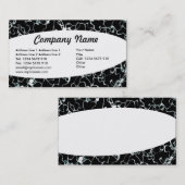 Teilnahmeberechtigt - Abstrakt 013 Visitenkarte (Vorne/Hinten)