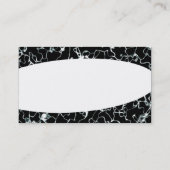 Teilnahmeberechtigt - Abstrakt 013 Visitenkarte (Rückseite)