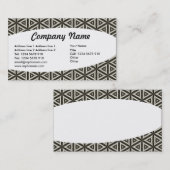 Teilnahmeberechtigt - Abstrakt 04 Visitenkarte (Vorne/Hinten)