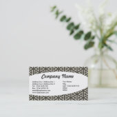 Teilnahmeberechtigt - Abstrakt 04 Visitenkarte (Stehend Vorderseite)