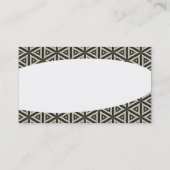 Teilnahmeberechtigt - Abstrakt 04 Visitenkarte (Rückseite)