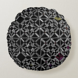 Teilnehmer am Crossroads Round Cushion Rundes Kissen