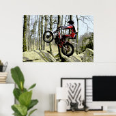 Teilnehmer an Poster-Effekt-Studien Poster (Heimbüro)