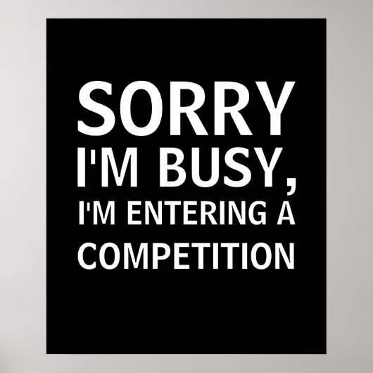 Teilnehmer an Wettbewerben Poster (Vorne)