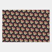 Teilnehmer - Funny Bad Mile Running Zitat Geschenkpapier Set (Vorderseite 3)