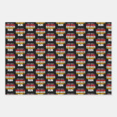 Teilnehmer - Funny Bad Mile Running Zitat Geschenkpapier Set (Vorderseite 2)