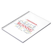 Teilnehmer mit Personalisierten Worten Notizblock (Linke Seite)