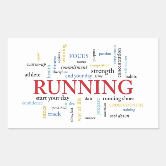 Teilnehmer mit Personalisierten Worten Rechteckiger Aufkleber (Vorderseite)