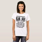 Teilnehmer NonDescript 10K Marathon T - Shirt (Vorne ganz)