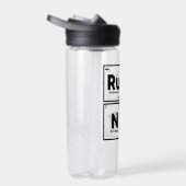 Teilnehmer Periodic Table Marathon Runners Science Trinkflasche (Rechts)