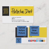 Teilnehmer-Trainer-Visitenkarte mit QR Code Visitenkarte (Vorne/Hinten)