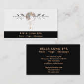 *~* teilt Mondkosmos-Mond UniversumShaman in Visitenkarte (Vorne/Hinten)