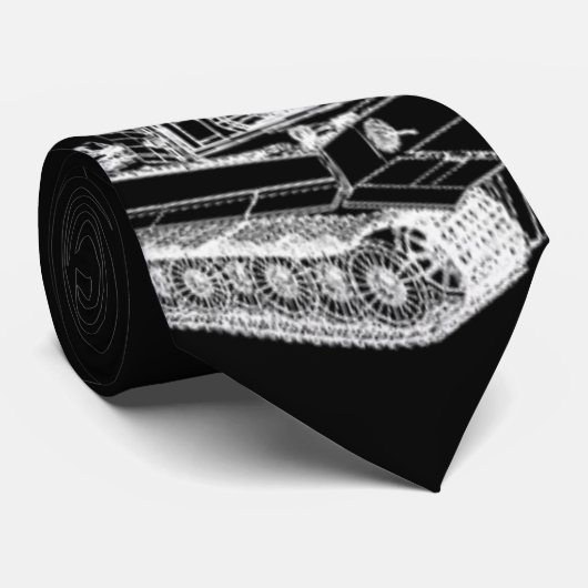 Teiltigerbehälter Krawatte (Gerollt)