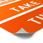 Teilung und Abnahme von Paint Chip Poster (Ecke)