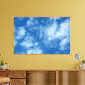 Teilweise Cloudy Blue Sky Fotografy Leinwanddruck (Insitu (Wohnzimmer))