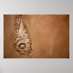 Teilweise Hieroglyphe Poster