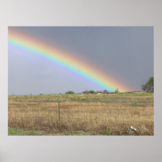 Teilweise Regenbogenpresse Poster