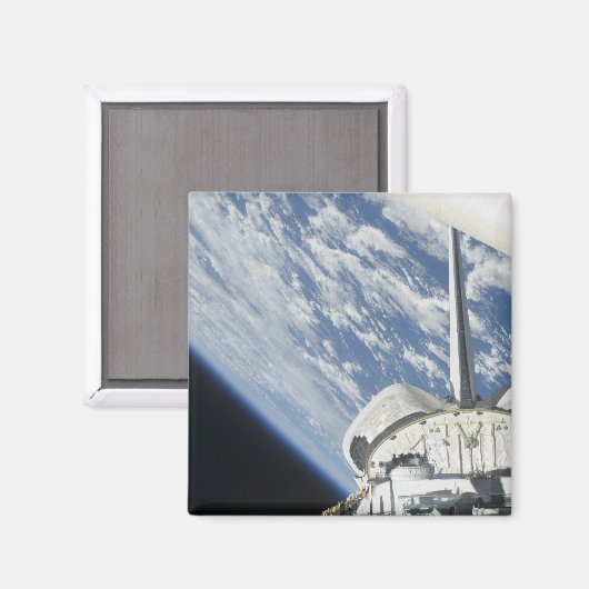 Teilweise Sicht auf Raumschiff-Streben Magnet (Vorderseite/Rückseite)