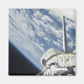 Teilweise Sicht auf Raumschiff-Streben Magnet (Vorne)