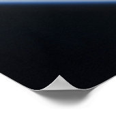 Teilweise Sicht auf Raumschiff-Streben Poster (Ecke)