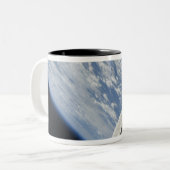 Teilweise Sicht auf Raumschiff-Streben Zweifarbige Tasse (Vorderseite Links)