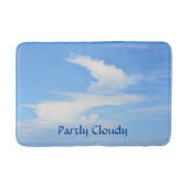 Teilweise wolkiger Himmel mit einem Spiral individ Badematte (Vorderseite)
