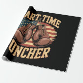 Teilzeit-Boxhandschuhe Geschenkpapier (Ungerollt)