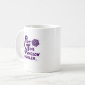 Teilzeit-Dungeon-Crawler-RPG-Spieler-Spaß Kaffeetasse (Vorderseite Links)