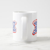 Teilzeit-Erwachsener Jumbo-Tasse (Rückseite)