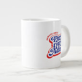 Teilzeit-Erwachsener Jumbo-Tasse (Vorderseite Rechts)