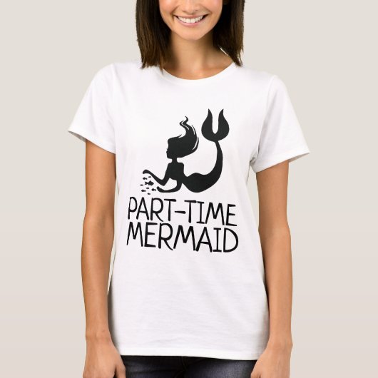 TEILZEIT MERMAID LADIES T - SHIRT (Vorderseite)