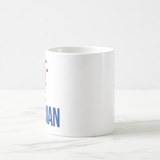 Teilzeitlesbisch Kaffeetasse (Mittel)