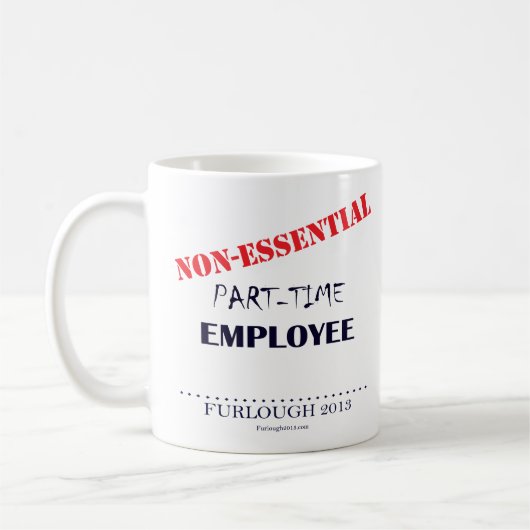 Teilzeitlich Kaffeetasse (Links)