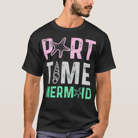Teilzeitprämie Meraid Prämie T-Shirt (Vorderseite)
