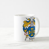 Teixeira-Familienwappen Kaffeetasse (VorderseiteRechts)