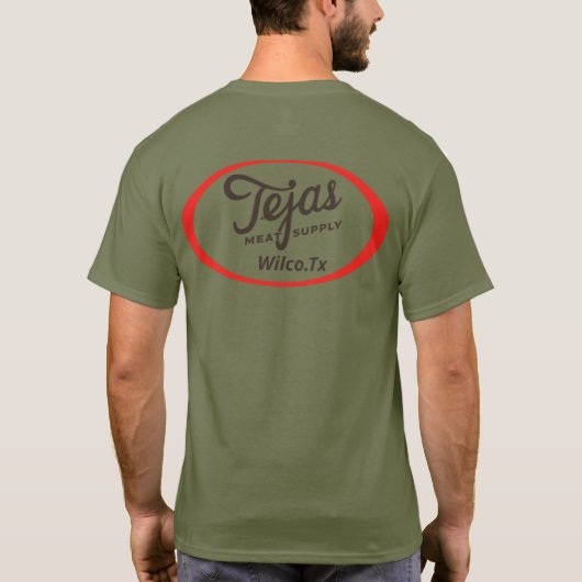 Tejas Fleischversorgung T-Shirt (Rückseite)
