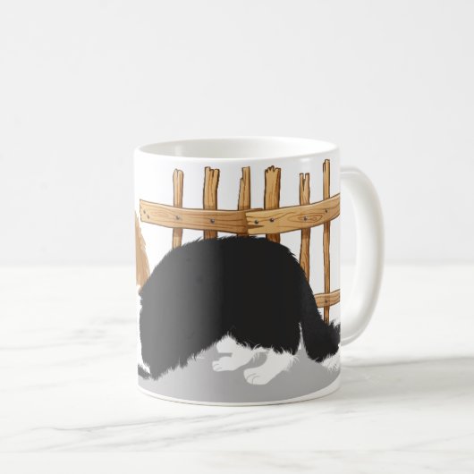 Tejo, der Hund meines Bruders Kaffeetasse (VorderseiteRechts)