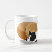 Tejo, der Hund meines Bruders Kaffeetasse (Links)