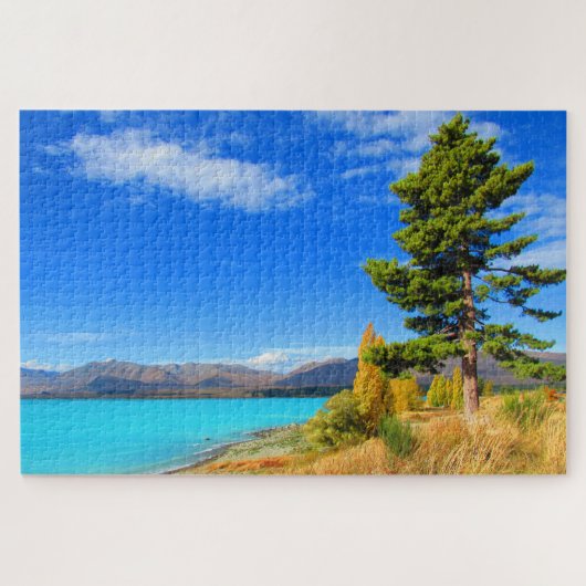 Tekapo Blue Lake Puzzle (Horizontal)