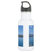 Tekapo-See, Neuseeland Edelstahlflasche (Rückseite)
