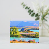 Tekapo-See, Neuseeland Feiertagspostkarte (Stehend Vorderseite)