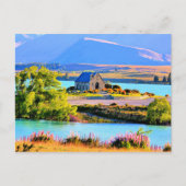 Tekapo-See, Neuseeland Postkarte (Vorderseite)