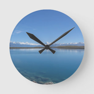Tekapo-See, Neuseeland Runde Wanduhr