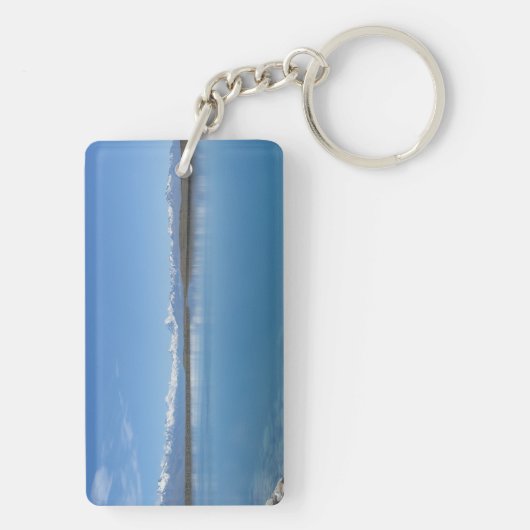 Tekapo-See, Neuseeland Schlüsselanhänger (Rückseite)